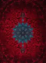 فرش 700شانه کد 77620 کلکسیون رز - Image 2
