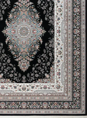 BOZORGMEHRCARPET | فرش بزرگمهر 15 77694 300400 سرمه ای 3 فرش بزرگمهر جهان زیر پای شماست